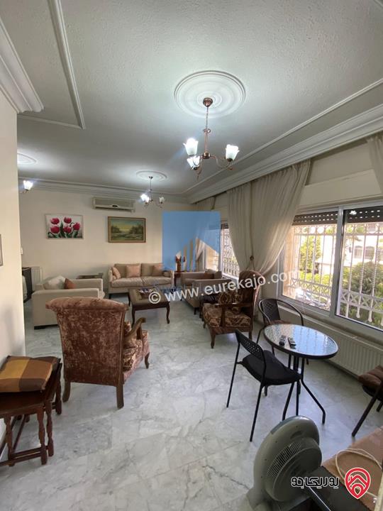 شقة مفروشة فاخرة للبيع في عمان - خلدا قرب المدارس الإنجليزية طابق اول 180م تشطيب سوبر ديلوكس