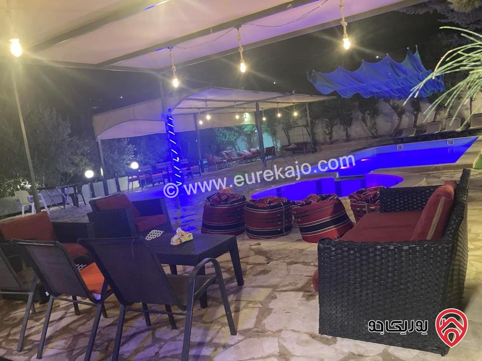 مزرعة مساحة الأرض 980م والبناء 110م للبيع في عمان - موبص / تبعد عن شارع الأردن 5 دقائق