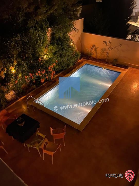 فيلا فاخرة مساحة 750م على ارض 500م للبيع في عمان - دابوق تشطيب سوبر ديلوكس