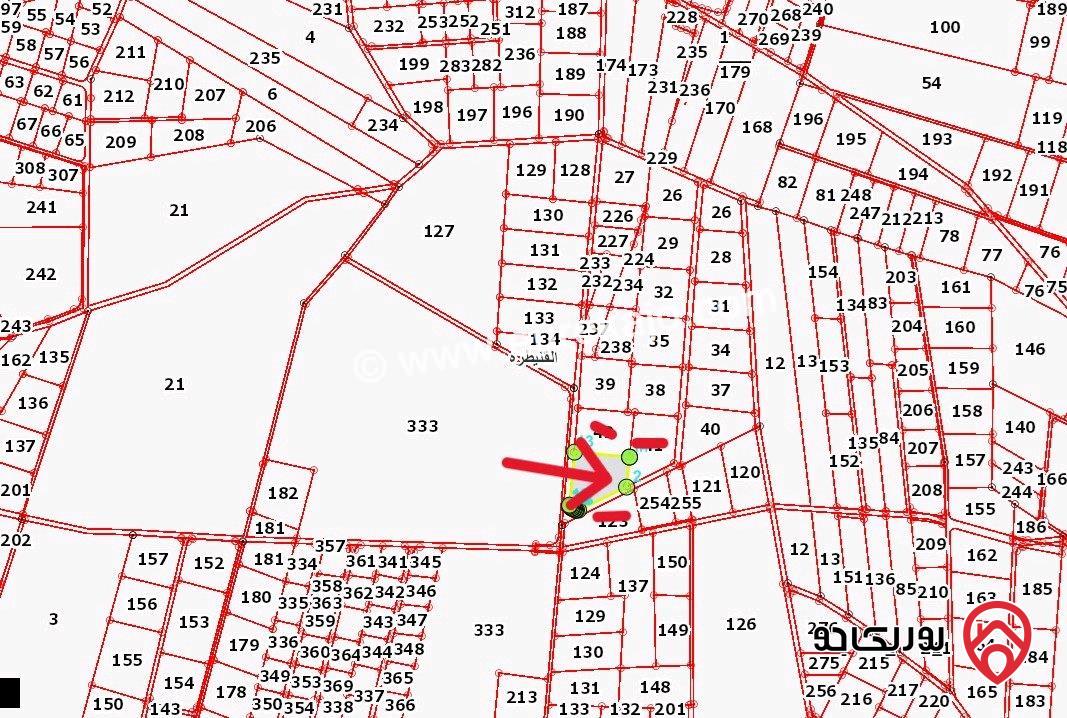 قطعة ارض مساحة 10 دونم و 436م للبيع من اراضي جنوب عمان القنيطرة علي شارعين تصلح لكافة الاستثمارات بسعر مغري