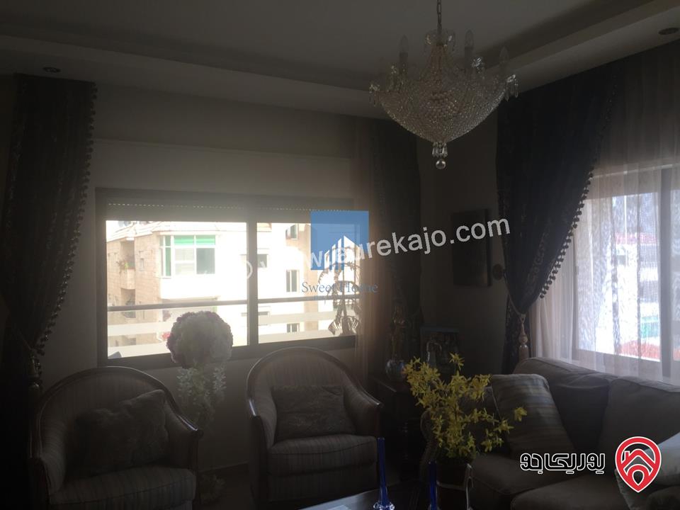 شقة فاخرة للبيع في عمان - أم السماق  - طابق ثالث 190م تشطيب سوبر ديلوكس بسعر مغري