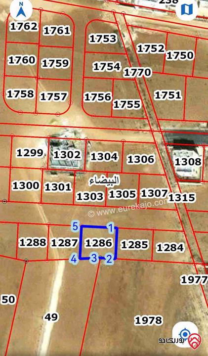 قطعة ارض مساحة 503م استثماريه للبيع في عمان - منطقة احد البيضاء