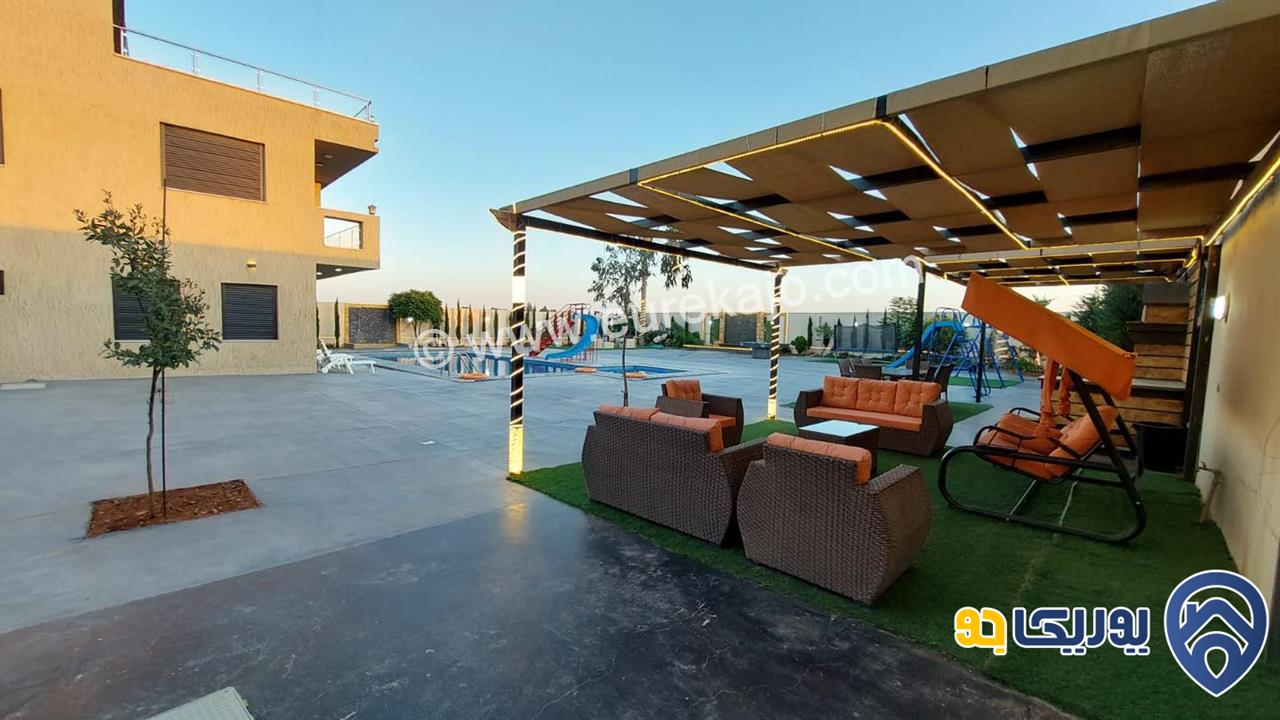 شاليه - مزرعة Sahara Villa للايجار اليومي في طريق المطار 