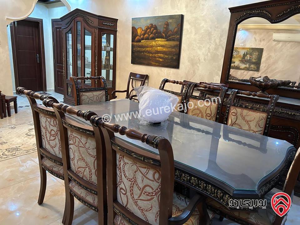 شقة أرضية مساحة 184م للبيع مفروشة في عمان - الجبيهة موقع مميز وحالة ممتازة 