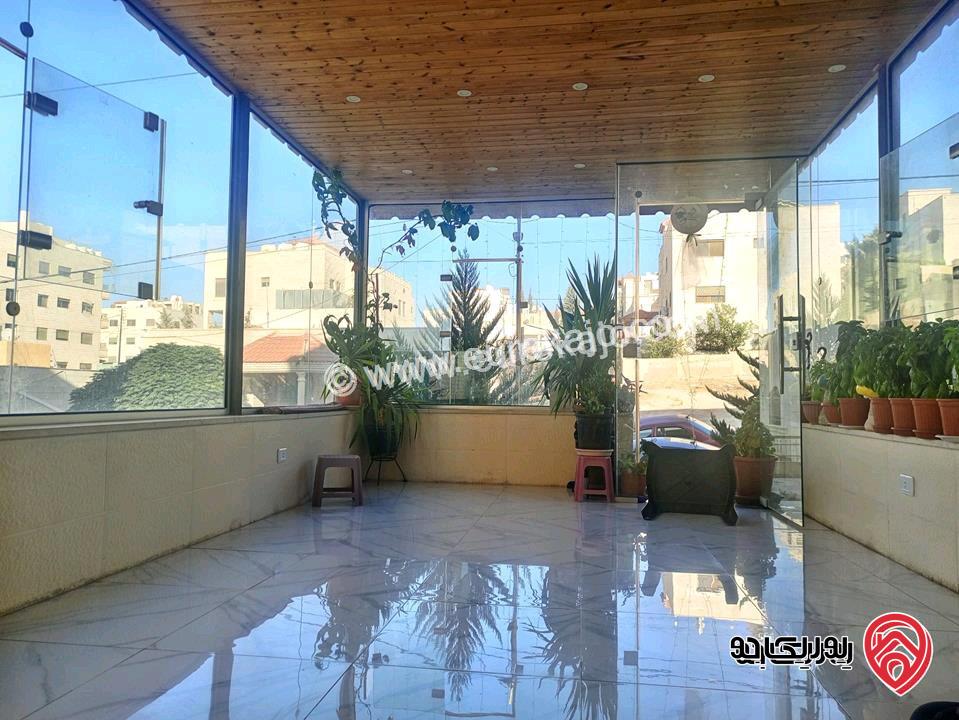 شقة طابق ارضي مساحة 155م داخلي و 35م خارجي للبيع في عمان - شفا بدران