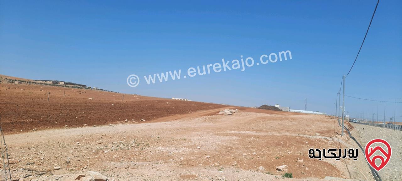 ارض مساحة 10 دونم و 750م للبيع في اربد - النعيمة قرب جسر النعيمة 