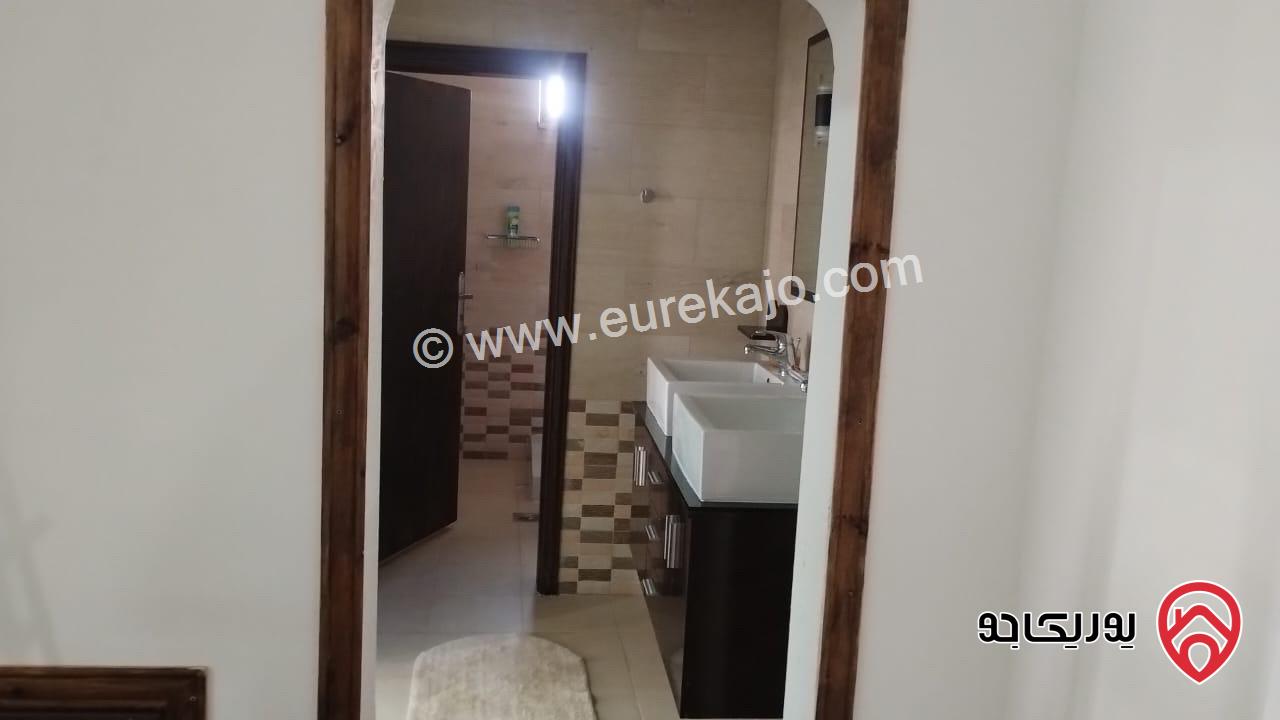 منزل مستقل مساحة 150م على أرض 1020م للايجار مفروش في الشوبك 