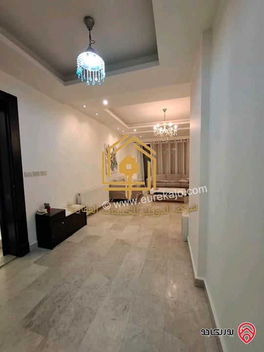 شقة مفروشة طابق ثاني مساحة 200م للإيجار في عمان - ضاحية الأمير راشد 