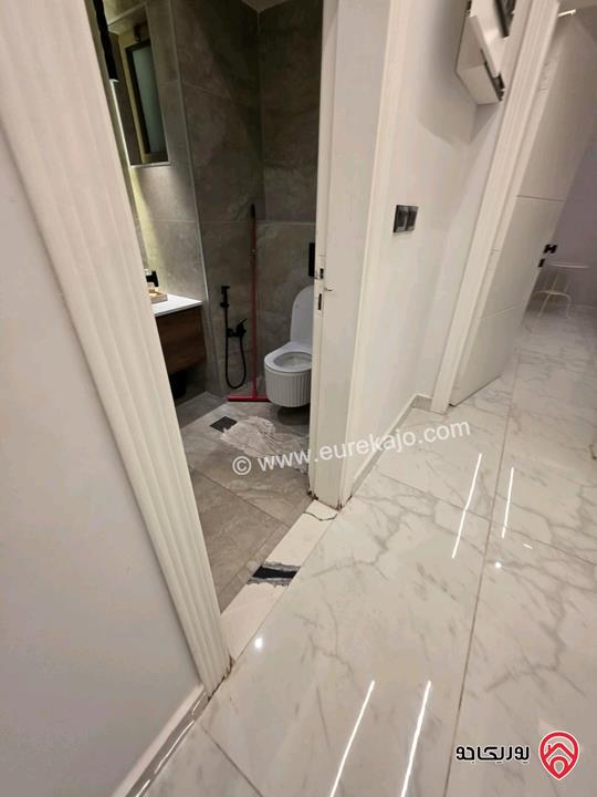 شقة أرضية مساحة 100م للإيجار مفروشة في عمان - أم السماق