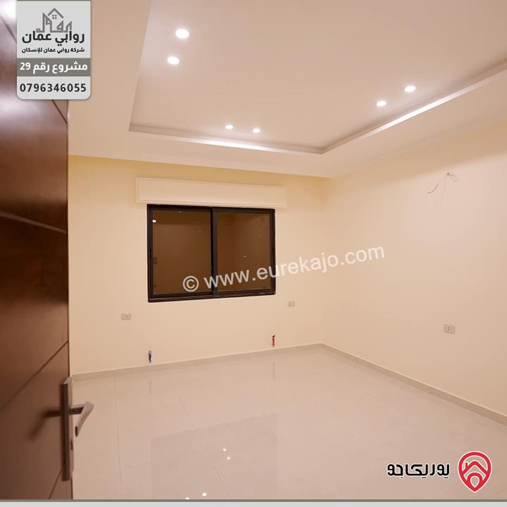 شقة طابق ثالث مساحة 189م مع روف 189م للبيع في عمان - ضاحية الحاج حسن