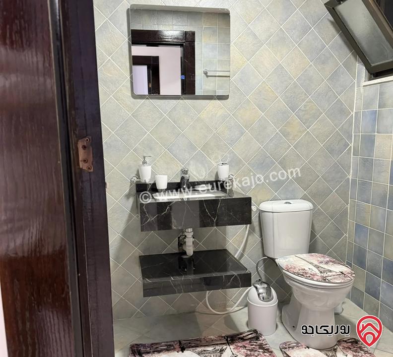 شقة مفروشة أرضية مساحة 90م للايجار في عمان - الصويفية