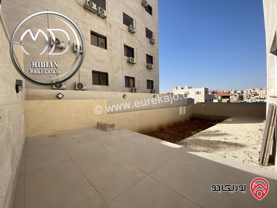 شقق ارضية وشبه ارضي للبيع في عمان - الرابية مساحات 150م & 160م مع تراسات و حدائق جديدة لم تسكن بأسعار مميزة