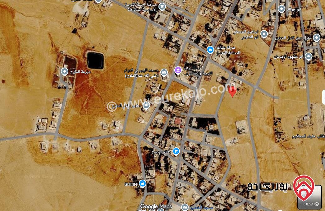 أرض مساحة 1 دونم و 850م للبيع من أراضي جنوب عمان - أرينبة الغربية - حوض الغربي 2