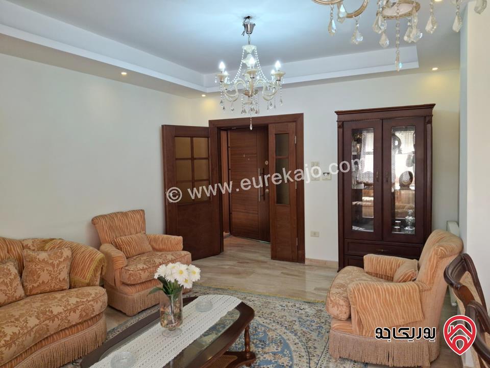 شقة مفروشة طابق ثاني مساحة 150م للبيع في عمان - عبدون الشمالي