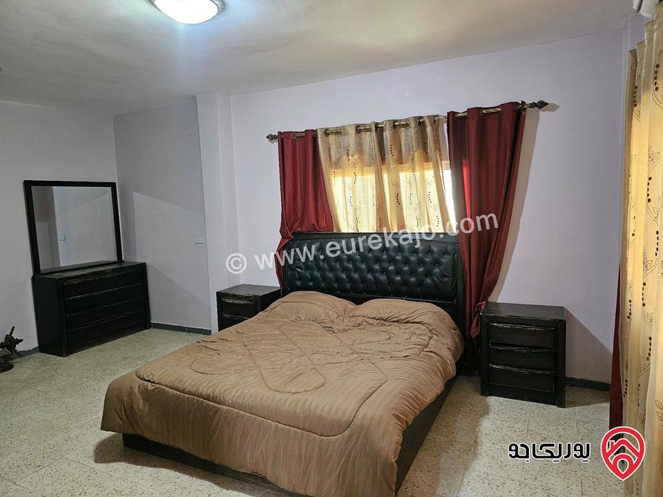 شاليه مفروش مساحة الأرض 576م والبناء 214م للبيع بسعر 75 ألف طريق البحر الميت منطقة الغور - جوفة الكفرين