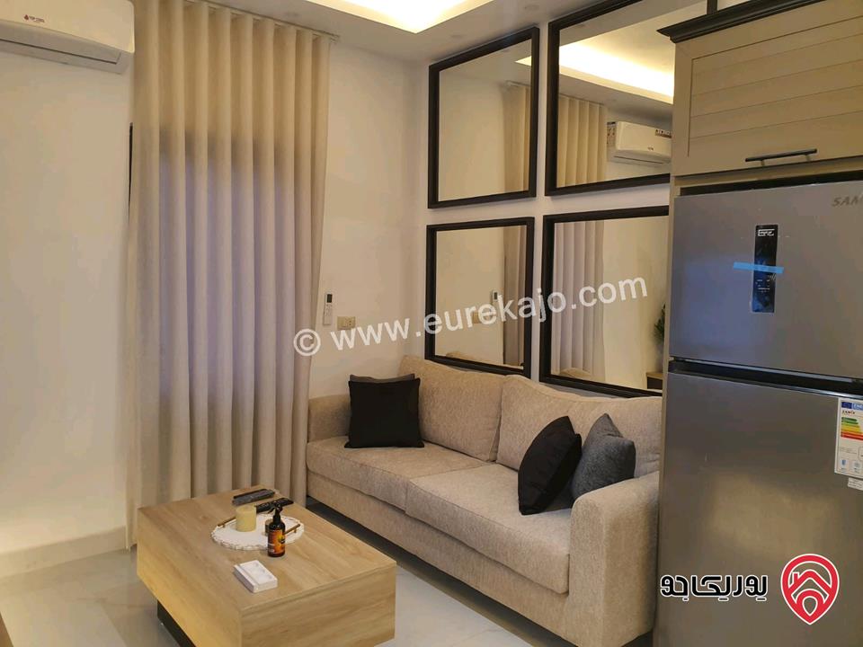 شقة مفروشة 100م للايجار يومي اسبوعي شهري في اربد