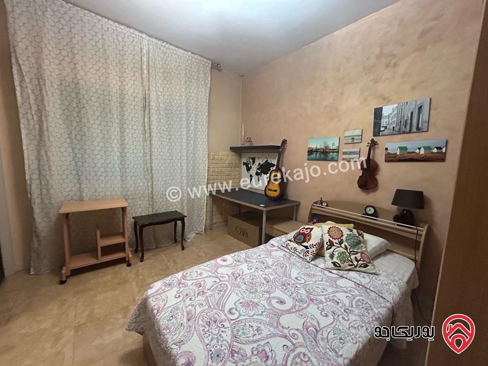 شقة مفروشة بالكامل مساحة 140م طابق أول للإيجار السنوي في عمان - ضاحية الرشيد 
