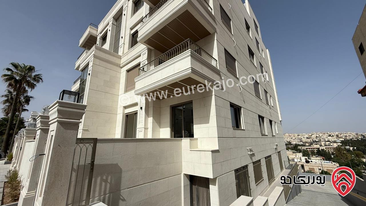 شقق سكنية مساحة 205م - 210م بمواصفات فاخرة للبيع في عمان - ضاحية الرشيد موقع مميز مرتفع و مطل 