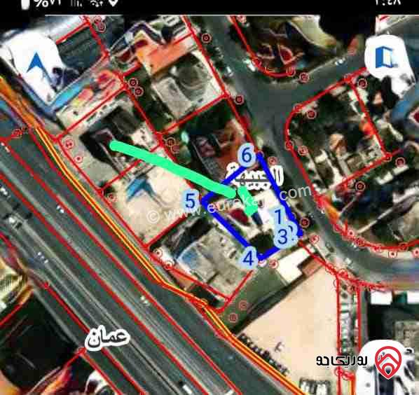 قطعة ارض مساحة 765م للبيع في عمان - المدينة الرياضية 