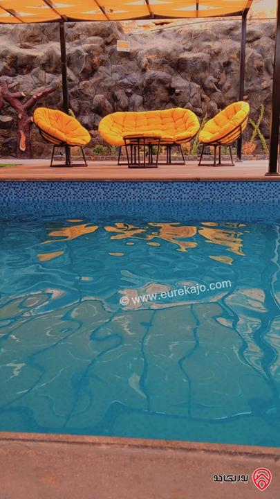 مزرعه وشاليه رمان للايجار اليومي في البيضاء - منطقة أحد