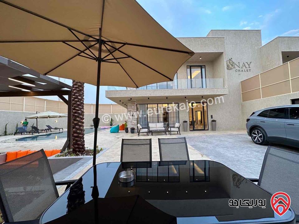 شاليهات عدد 2 متلاصقين على أرض 2 دونم للبيع في البحر الميت - الرامة