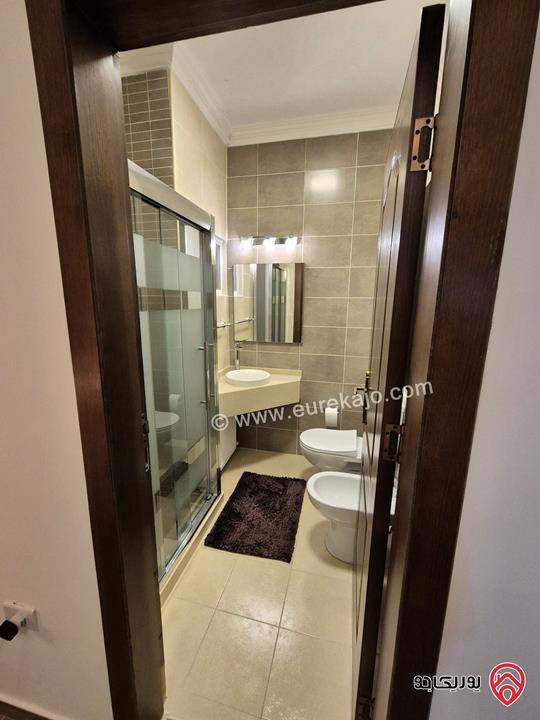 شقة سوبر ديلوكس 120م طابق ثاني مفروشة للايجار السنوي في عمان - الجندويل super deluxe furnished apartment for annual rent