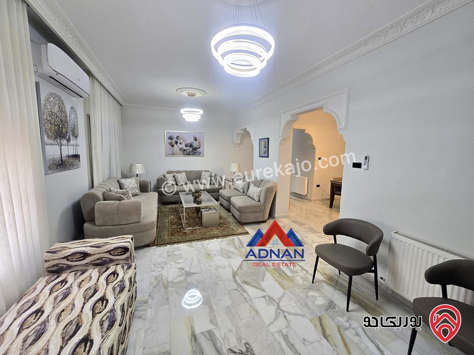 شقة مفروشة فرش جديد مساحة 150م طابق أول للإيجار في عمان - الصويفية