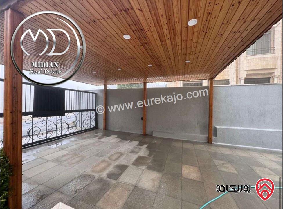 شقة أرضية فاخرة للايجار في عمان - دير غبار مساحة 300م مع تراسات و حدائق 350م تصلح للأجانب والهيئات الدوبلوماسية 