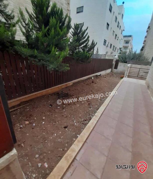 شقة أرضية مساحة 200م للايجار في عمان - حي الصحابة 