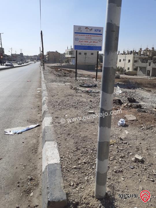 أرض تجارية استثمارية مساحة 742م للبيع في عمان - رجم الشامي – قرب بوابة رجم الشامي الجديدة