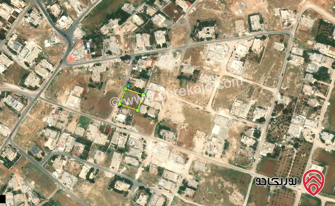 ارض مساحة 1050م للبيع من اراضي جنوب عمان اللبن - الحنو