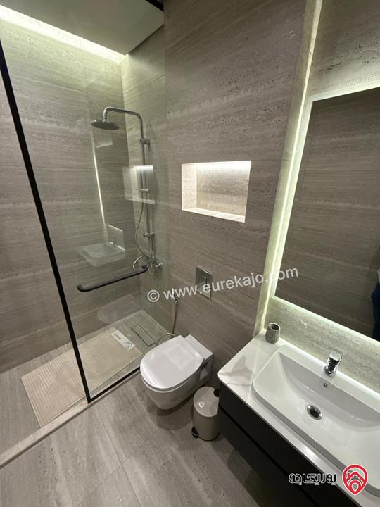 Fully furnished luxury ground floor apartment 100 Sqm for rent in Amman – North Abdoun
