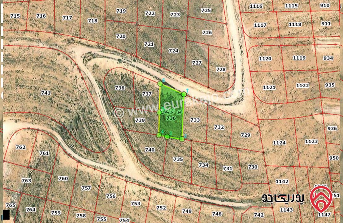 ارض مساحة 673م للبيع في الزرقاء- ابو الزيغان حوض ام العظام 