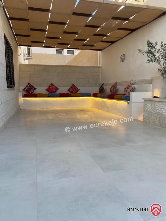 شقة ارضية فاخرة مساحة 150م داخلي و 160م خارجي للبيع في عمان - ابو السوس