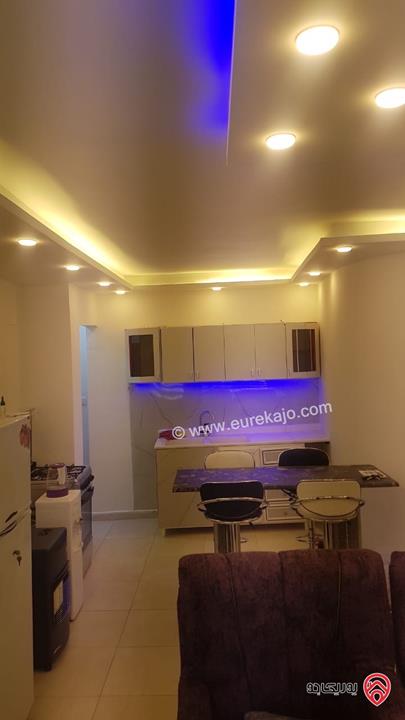 شقة مفروشة مساحة 100م طابق ثاني للايجار في عمان - الدوار السابع للعائلات والطلاب