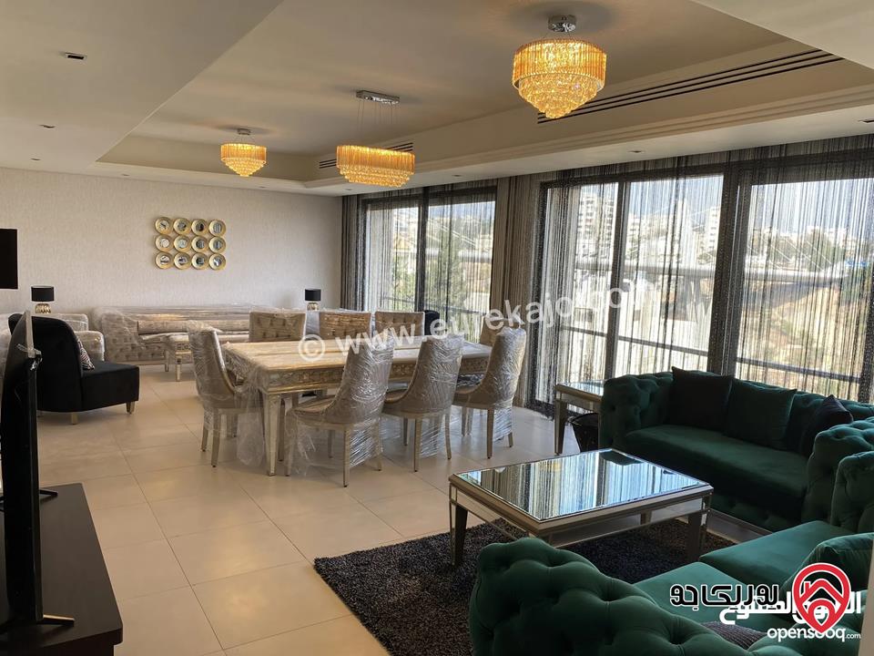 شقة فاخرة مفروشة مساحة 240م للايجار في عمان - عبدون 