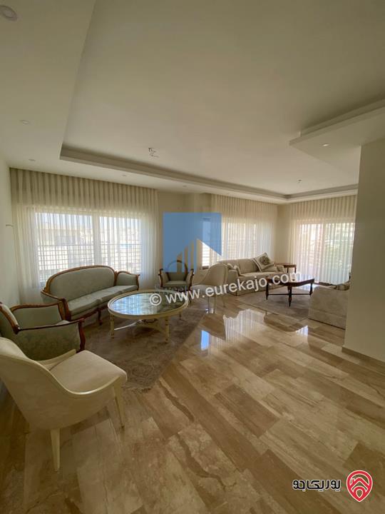 شقة مفروشة فاخرة للبيع في عمان - خلدا - العوجانية خلف السيتي مول طابق ثاني 185م تشطيب سوبر ديلوكس