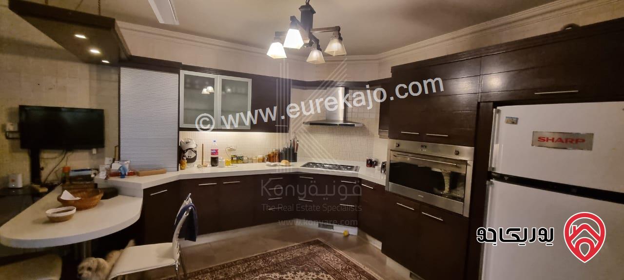 شقة دوبلكس فاخرة مساحة 300م داخلي و 200م خارجي للبيع في عمان - ضاحية الامير راشد