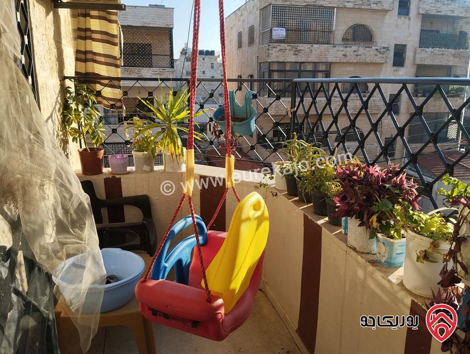 شقة مساحة 126م طابق ثاني للبيع في عمان - ضاحية الأقصى