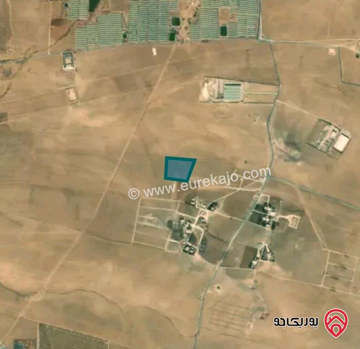 قطعة أرض مساحة 15 دونم و 500م للبيع من أراضي جنوب عمان - المشتى