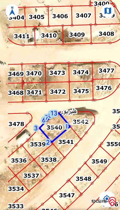 ارض استثمارية مساحة 525م للبيع في عمان - طبربور حوض عين ارباط