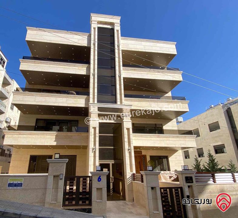 شقق طابق ارضي مساحة 200م و طابق ثالث دوبلكس مساحة 260م للبيع في عمان - خلدا 