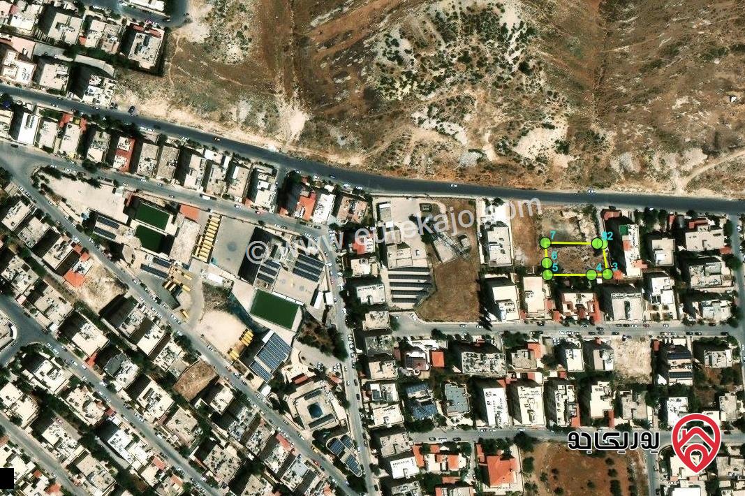 قطعه ارض مساحة 978م للبيع في عمان - الجبيهة حوض رجم الخرابشه 