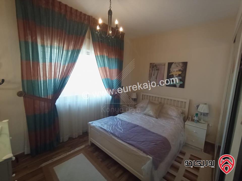 شقة فاخرة مفروشة طابق ارضي معلق مساحة 78م للايجار في عمان - دير غبار