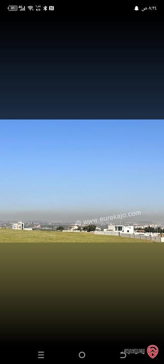 أرض سكنية مساحة 1 دونم للبيع في عمان - طريق المطار / القسطل – حوض الموارس