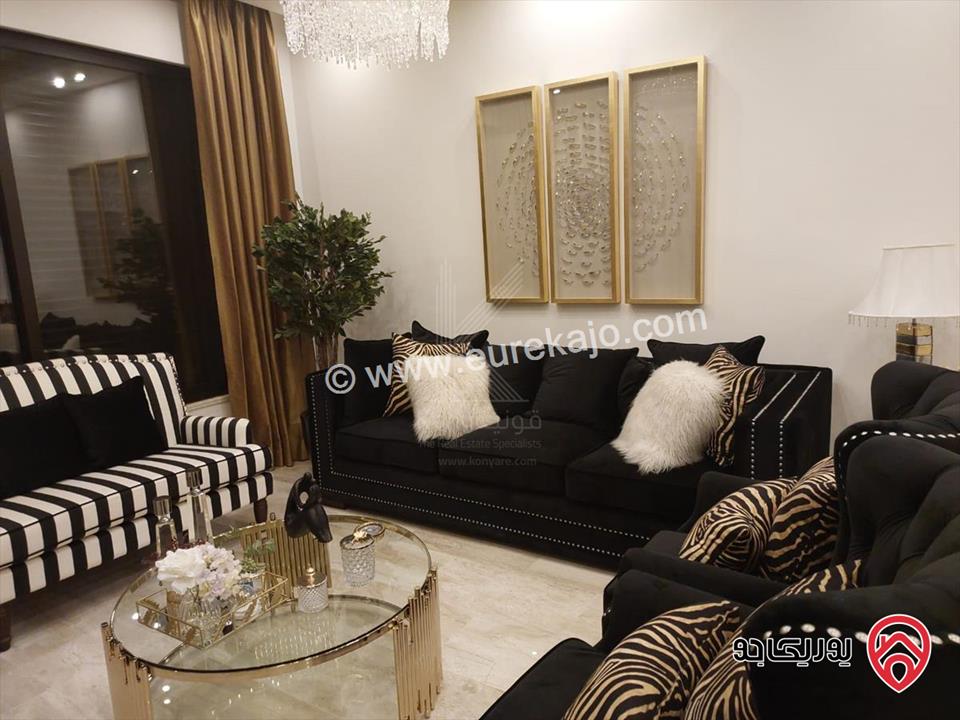 شقة مفروشة فاخرة مساحة 140م طابق ثاني للايجار في عمان - دير غبار