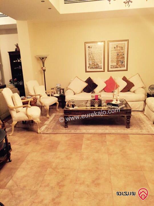 فيلا إسبانية فاخرة مساحة 420م على أرض 764م للايجار في عمان - طريق المطار