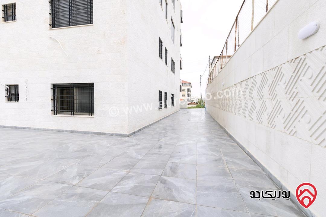 شقة أرضية مساحة 170م داخلي و 180م خارجي للبيع في عمان - البنيات 