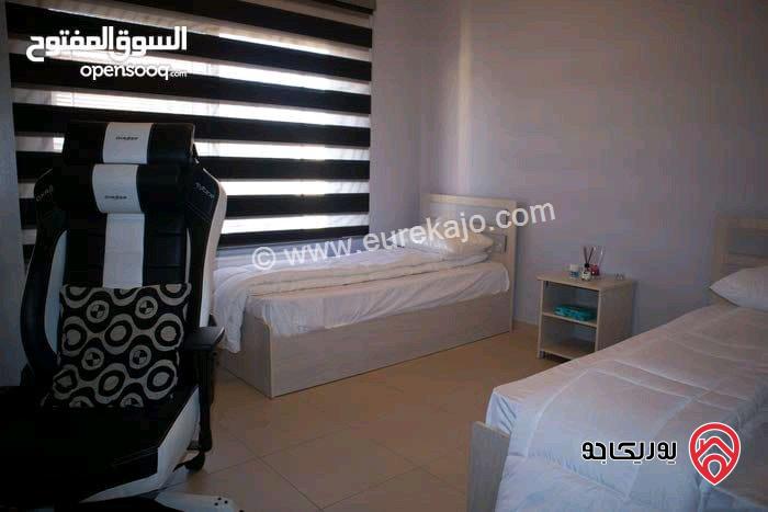 شقة مفروشة مساحة 160م طابق ثالث للايجار مفروشة في عمان - طريق المطار 