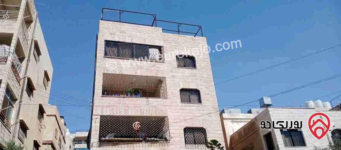 شقة مساحة 100م طابق ثالث بدون مصعد للبيع في عمان - ماركا الشمالية حي الونانات نزول جامع مسفر 